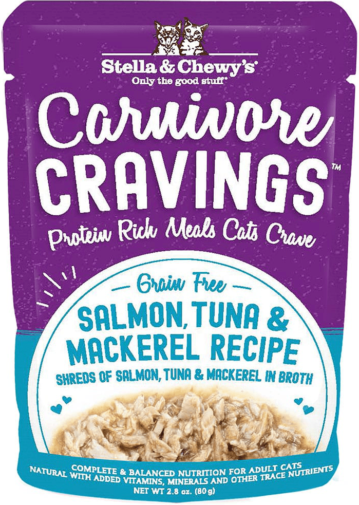 Stella & Chewys Carnivore Cravings Salmon, Tuna & Mackerel Recipe